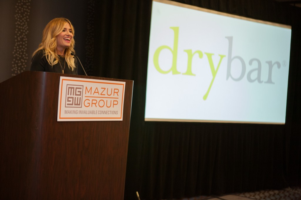 BBR11 Keynote Speaker, Alli Webb (Founder of Drybar) presenting her Keynote Address "Drybar: How it All Started and How We Grow it One Client at a Time" 