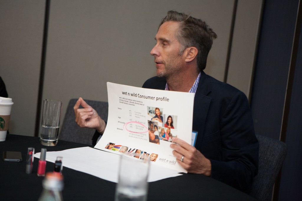 Brian Talbot, the VP Marketing at Markwins Beauty Products Inc., presenting his BBR11 roundtable discussion on "Evolution of a Mature Mass Brand - The Repositioning of wet n wild."