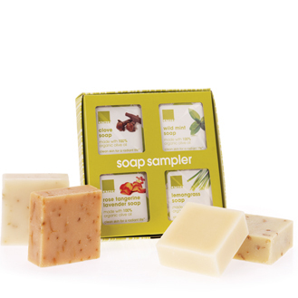 Winners receive a LATHER soap sampler set including four of LATHER's best-selling soaps worth $24