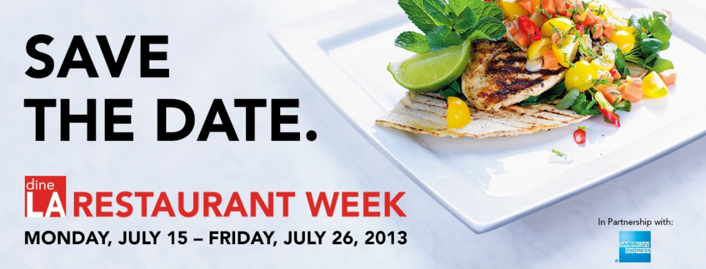 dineLA restaurant week july 15 to 26